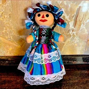 Authentic handmade Mexican Rag Doll brand new